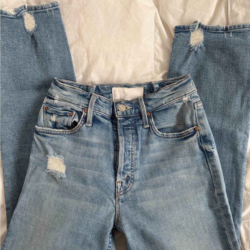 Mother ankle jeans